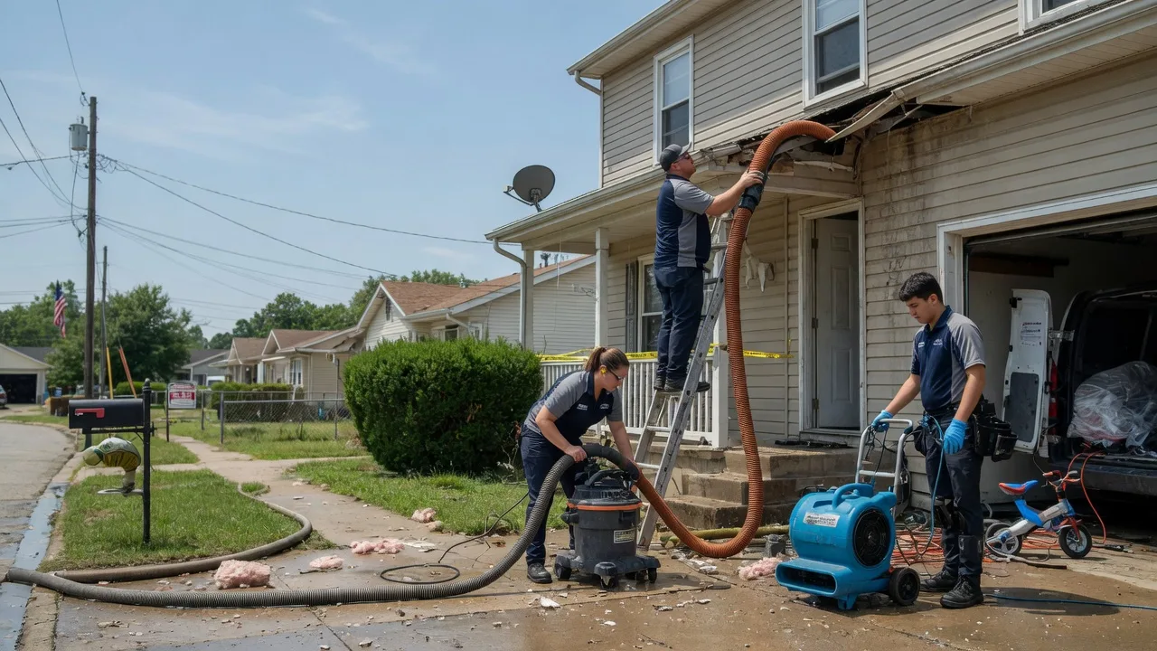 Water Damage Restoration in Green Camp, OH near me